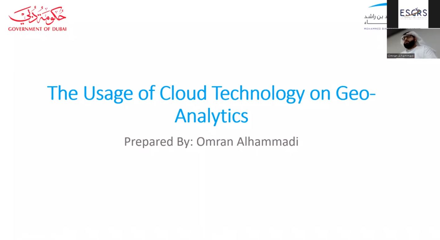 The Usage of Cloud Technology in GeoAnalytics