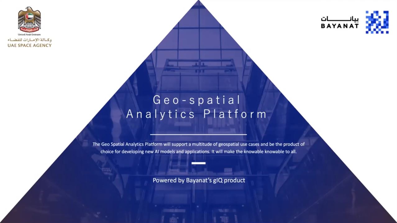 Geospatial Analytics Platform – Space Data Center