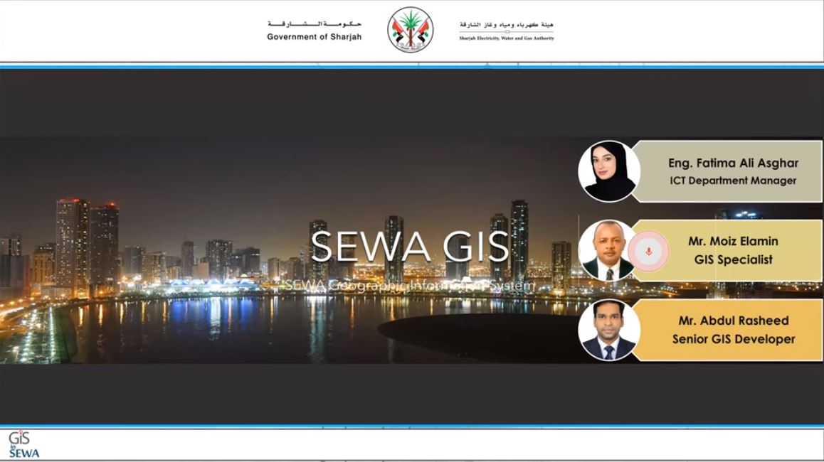 Sharjah Electricity, Water, and Gas Authority - GIS Intelligence System