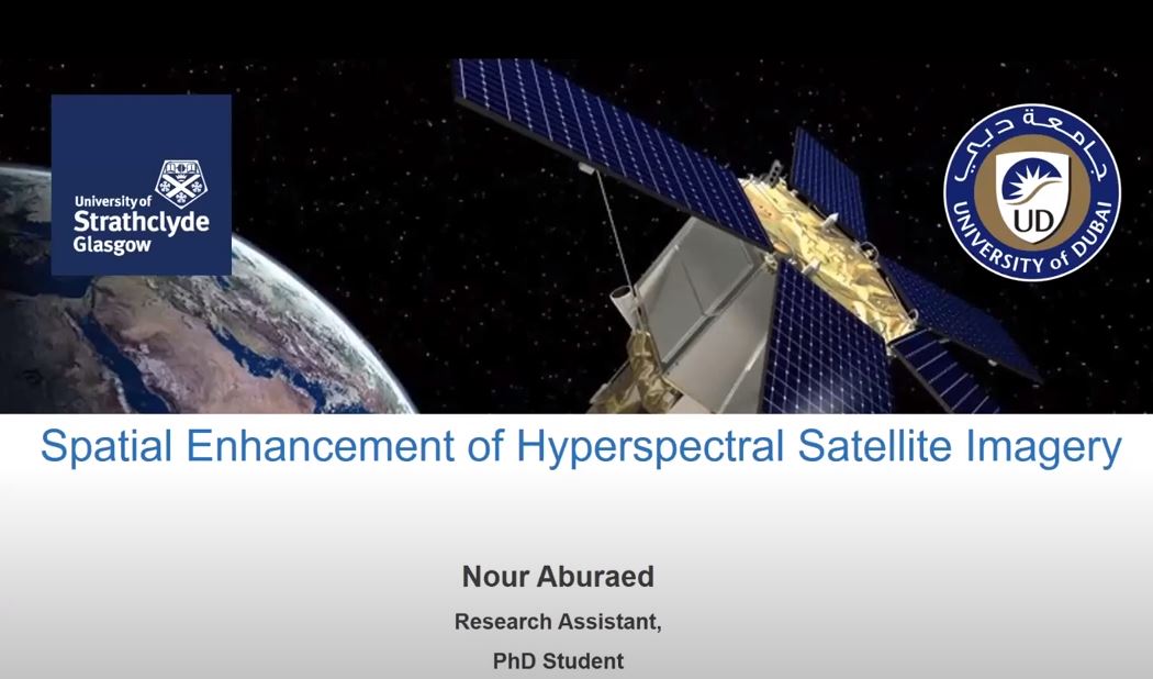 Spatial Enhancement of Hyperspectral Satellite Imagery